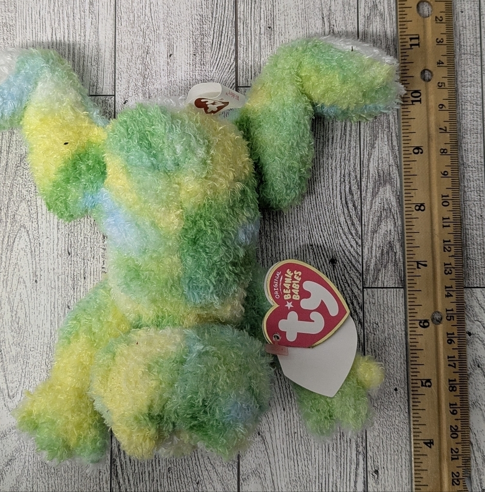Ty Webley Stuffed Animal - Green and Yellow